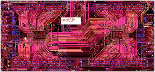 60,000 pins Communication Board Design Case